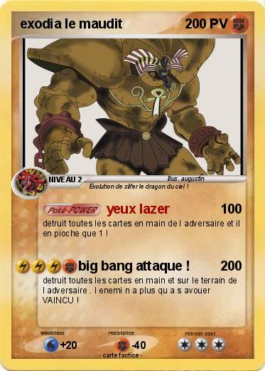 Pokemon exodia le maudit