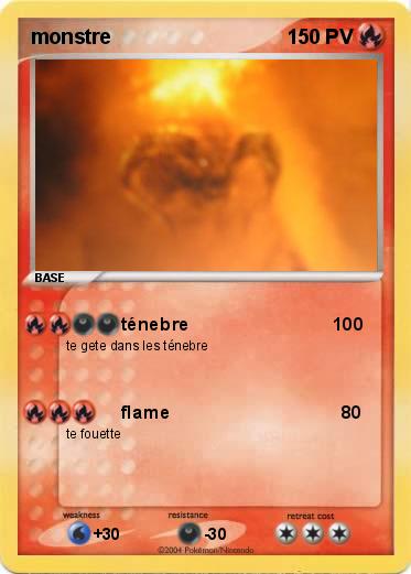 Pokemon monstre