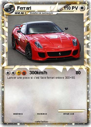 Pokemon Ferrari