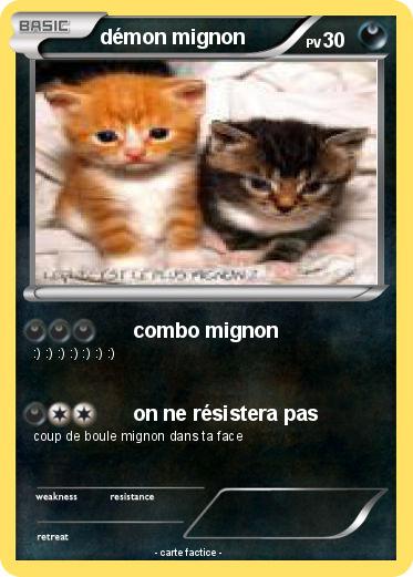Pokemon démon mignon
