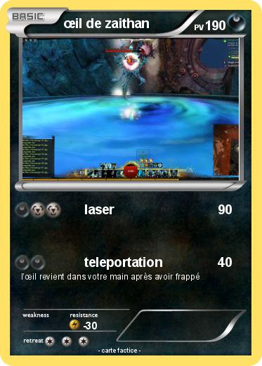 Pokemon œil de zaithan