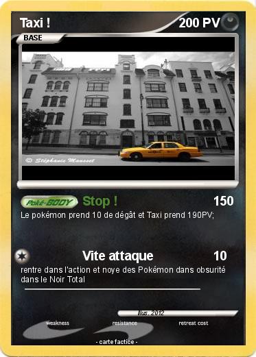 Pokemon Taxi !