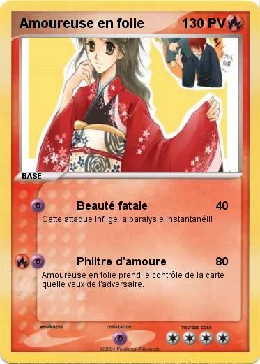 Pokemon Amoureuse en folie