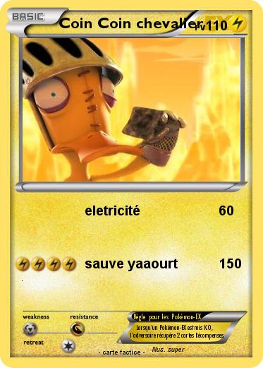 Pokemon Coin Coin chevalier