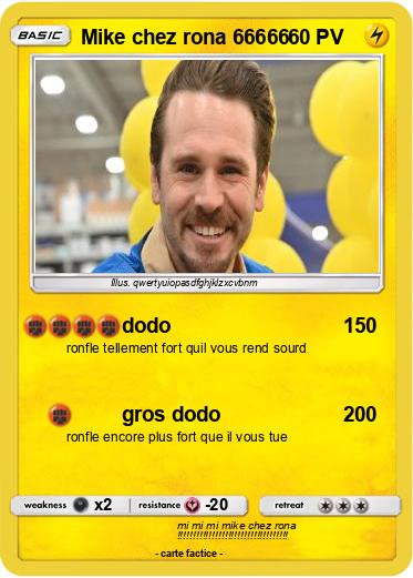 Pokemon Mike chez rona 66666