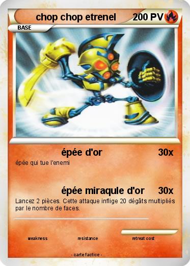 Pokemon chop chop etrenel