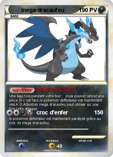 Pokemon mega dracaufeu Pokemon mega dracaufeu