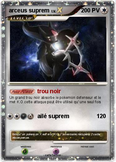 Pokemon arceus suprem