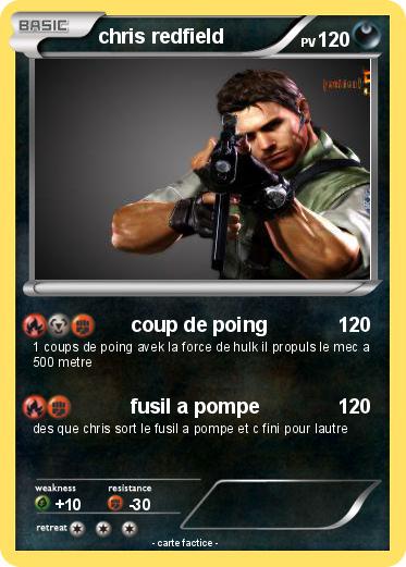 Pokemon chris redfield