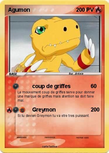 Pokemon Agumon