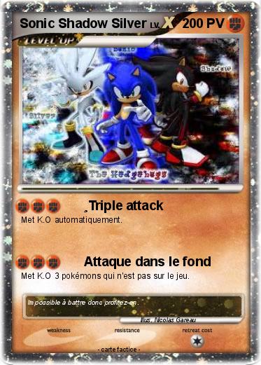 Pokemon Sonic Shadow Silver