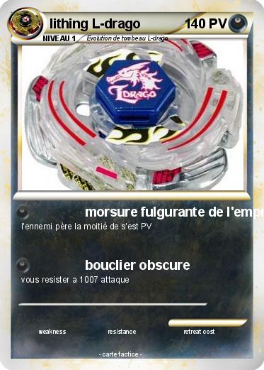 Pokemon lithing L-drago