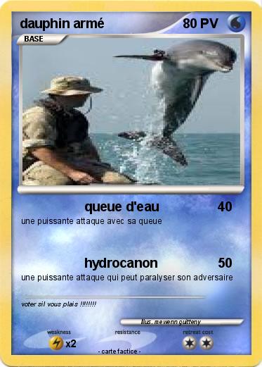 Pokemon dauphin armé