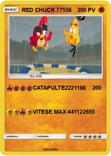 Pokemon RED CHUCK 77556