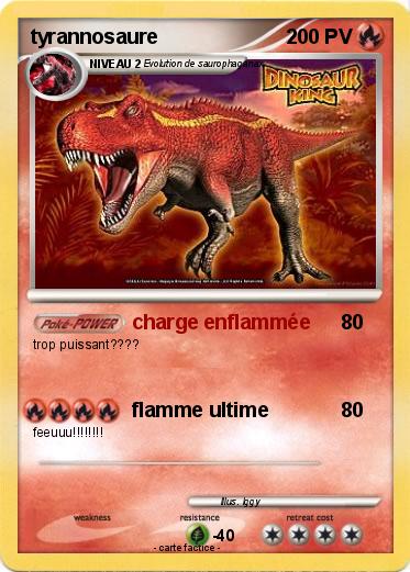 Pokemon tyrannosaure
