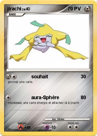 Pokemon jirachi