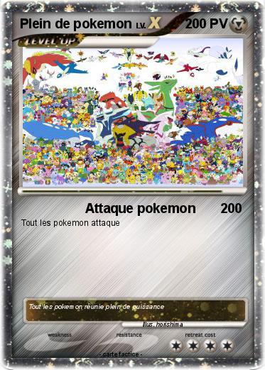 Pokemon Plein de pokemon