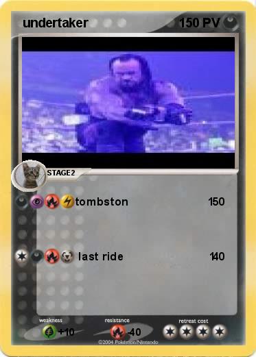 Pokemon  undertaker