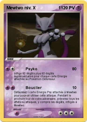 Pokemon Mewtwo niv. X                   1               