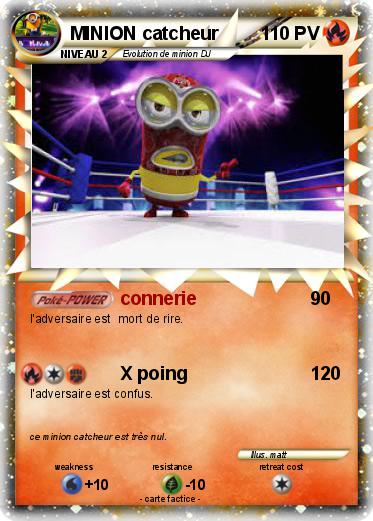 Pokemon MINION catcheur