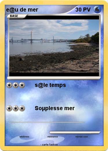 Pokemon e@u de mer