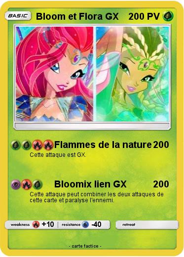 Pokemon Bloom et Flora GX