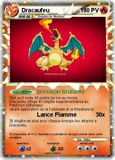 Pokemon Dracaufeu