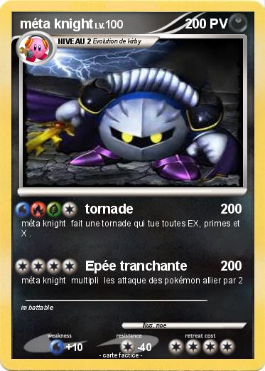 Pokemon méta knight