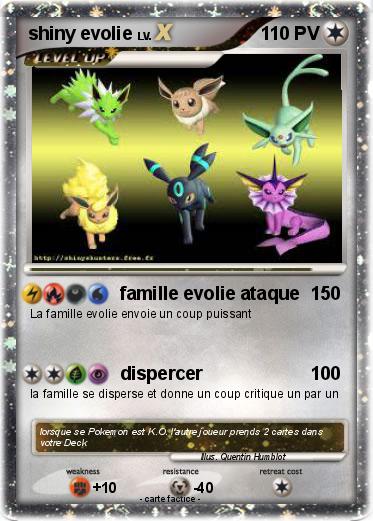 Pokemon shiny evolie