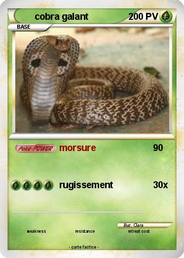 Pokemon cobra galant