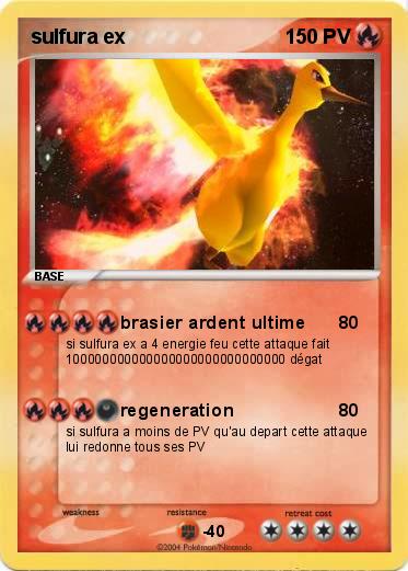Pokemon sulfura ex