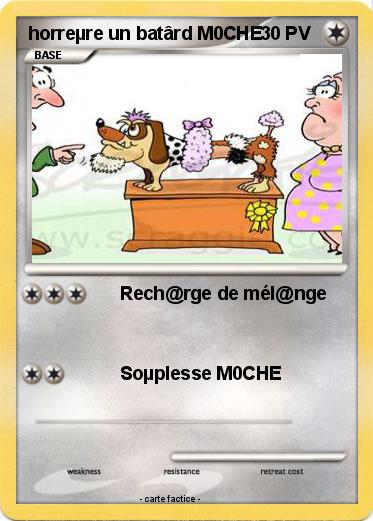 Pokemon horreµre un batârd M0CHE