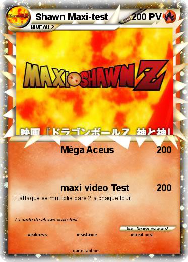Pokemon Shawn Maxi-test