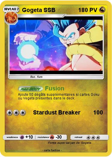 Pokemon Gogeta SSB