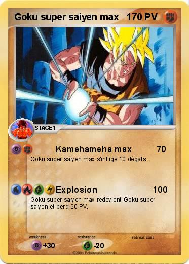Pokemon Goku super saiyen max   1