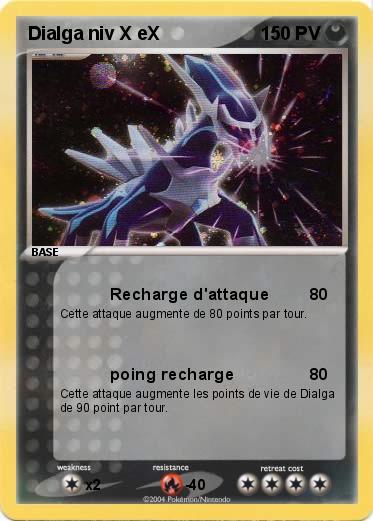 Pokemon Dialga niv X eX