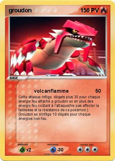 Pokemon groudon