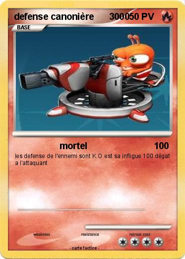 Pokemon defense canonière      3000
