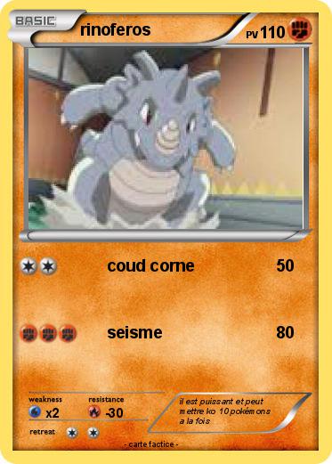 Pokemon rinoferos
