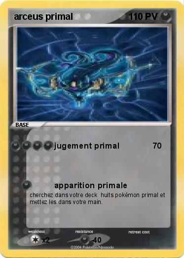Pokemon arceus primal