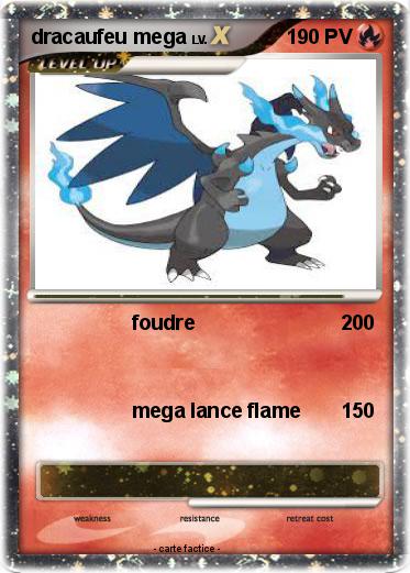 Pokemon dracaufeu mega