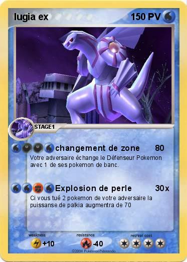 Pokemon lugia ex