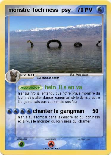 Pokemon monstre  loch ness  psy