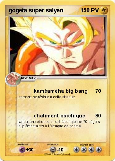 Pokemon gogeta super saiyen