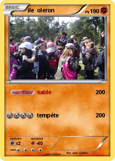 Pokemon ile  oleron