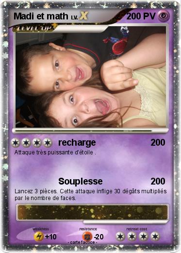 Pokemon Madi et math