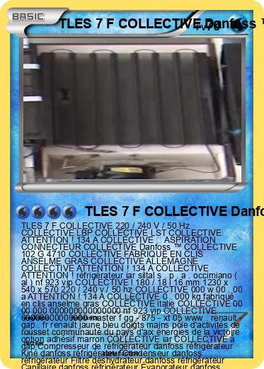 Pokemon TLES 7 F COLLECTIVE Danfoss ™