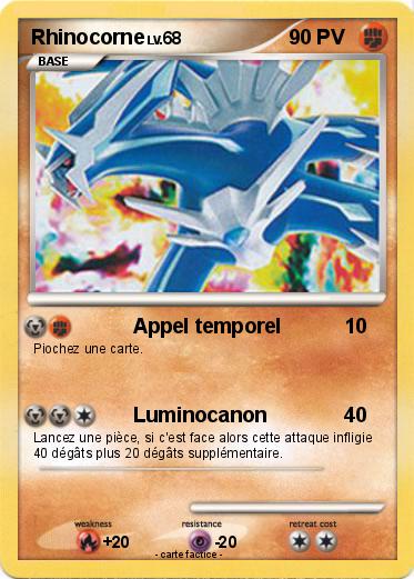Pokemon Rhinocorne
