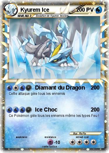 Pokemon Kyurem Ice