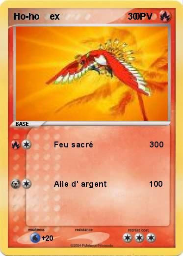 Pokemon Ho-ho    ex                              0